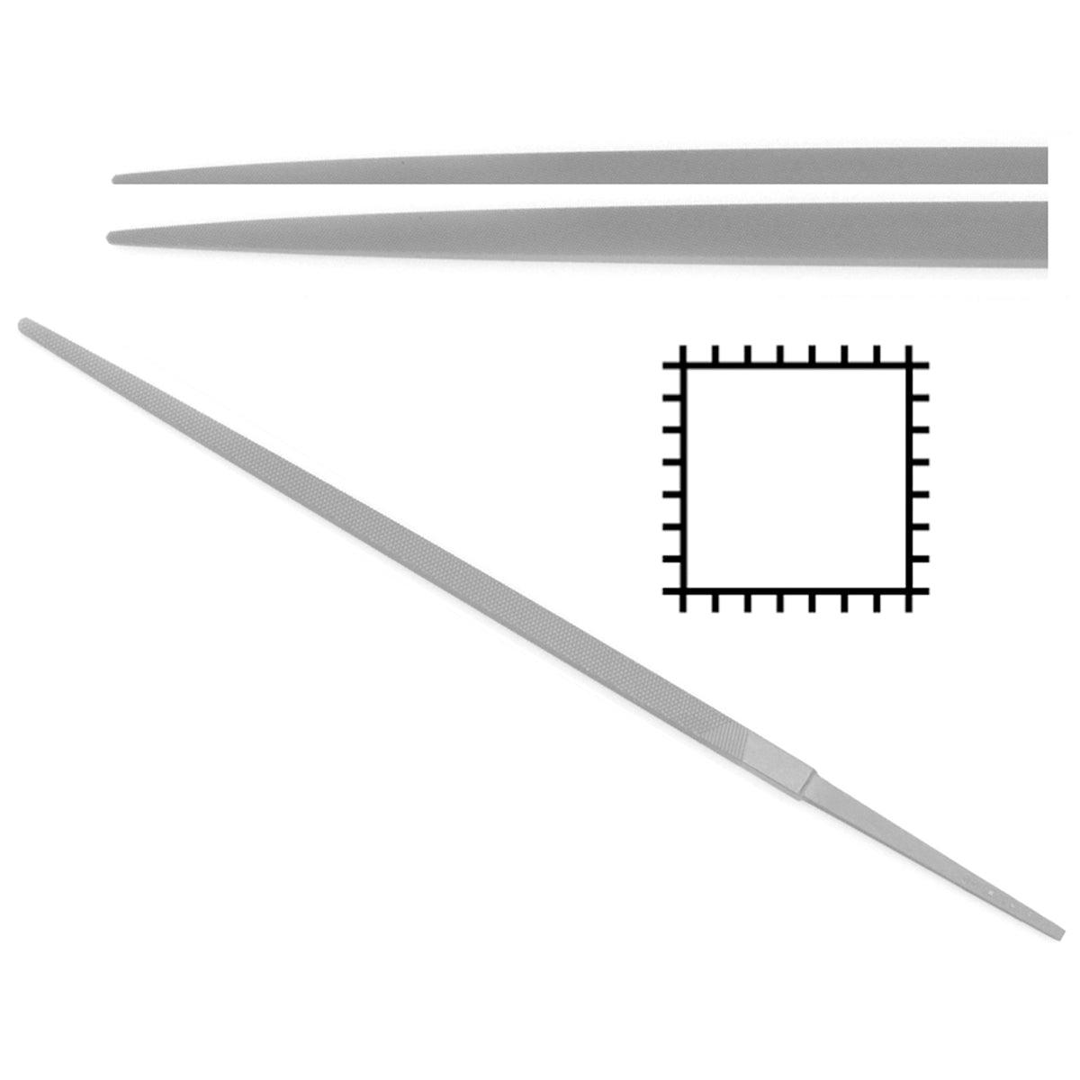 Precicion Files Glardon-Vallorbe Square Pointed Precision Files LP1464 | Swiss Made ...