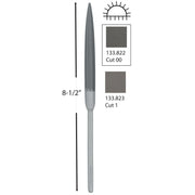 Glardon-Vallorbe Habilis File - Half-Round - LH2602 - 8-1/2 Inch - Otto Frei