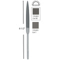 Glardon-Vallorbe Swiss Habilis LH2602 Half-Round Files 8-1/2" Cut 00 & Cut 1 - 00 Extra Coarse