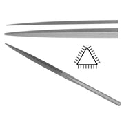 Glardon-Vallorbe Halibis File LH2607 Three-Square 8-1/2" Cuts 00 & 1 - Otto Frei