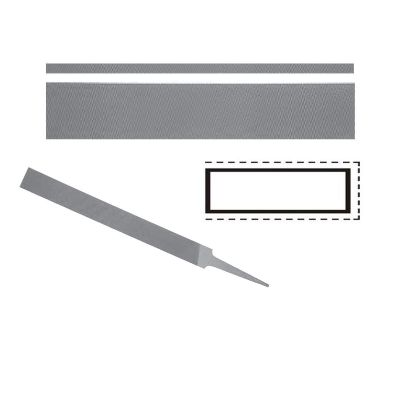 Glardon-Vallorbe Thin Hand Precision Files - LP1168 - Otto Frei