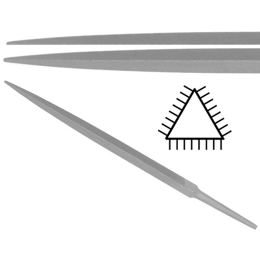 Glardon-Vallorbe Three Square Precision Files - LP1360 - Otto Frei