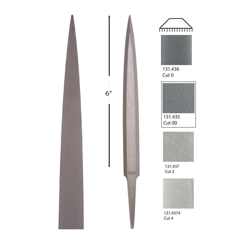 Glardon-Vallorbe Valtitan Barrette Precision Files - LPV1060 - Otto Frei