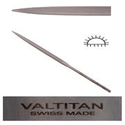 Glardon-Vallorbe Valtitan Half-Round Needle Files LAV-2402-180 - Otto Frei