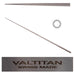 Glardon-Vallorbe Valtitan Round Needle Files LAV2410-180 - Otto Frei