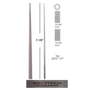 Glardon-Vallorbe Valtitan Round Needle Files LAV2410-180 - Otto Frei