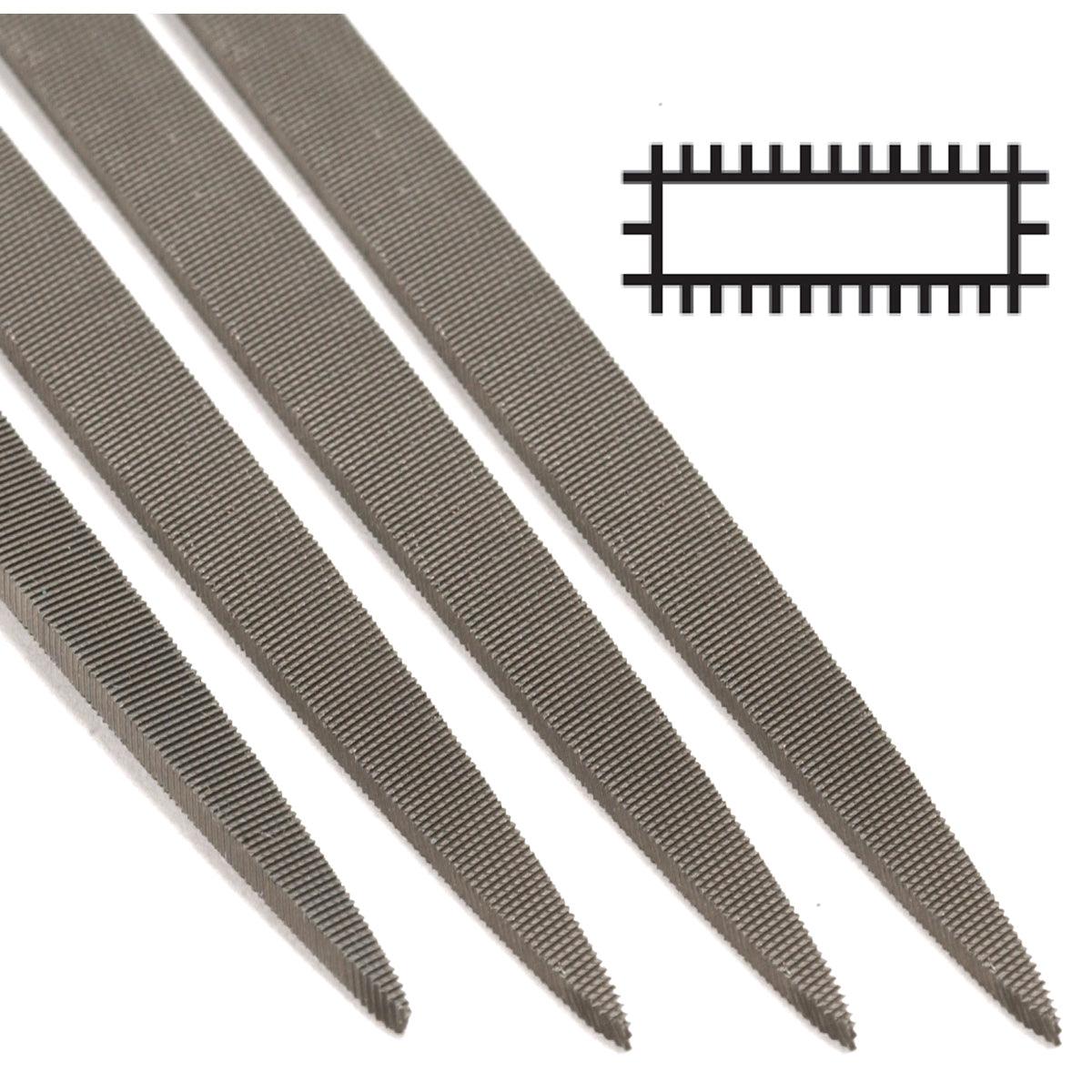 Glardon-Vallorbe Warding Needle Files LA2406 | Swiss Made: Otto Frei