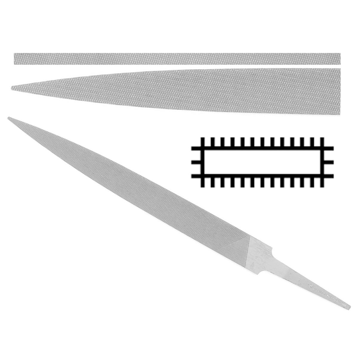 Glardon-Vallorbe Warding Thin Precision Files LP1268 | Swiss