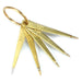 Gold Test Needles-Set Of Five-10K-14K-18K-22K & .999 Silver - Otto Frei