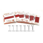 Griffin Garnet Silk Bead Cord on Cards - Otto Frei