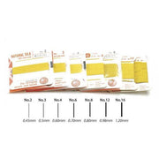 Griffin Yellow Silk Bead Cord on Cards - Otto Frei