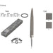 Grobet Italian Precision Crossing File-6" Cut 0 & Cut 2 - Otto Frei