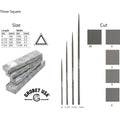 Limes aiguilles triangulaires italiennes Grobet USA - 140-2