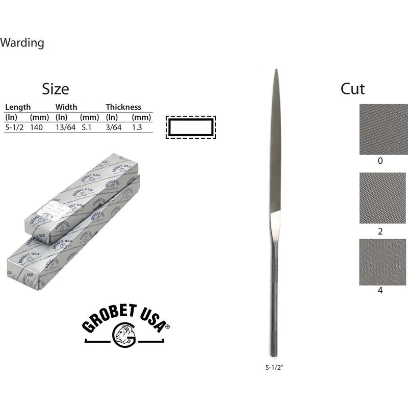 Grobet Warding Needle Files - Otto Frei