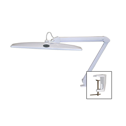 Grobet USA White Professional LED Bench Lamp with Clamp-110V - Otto Frei