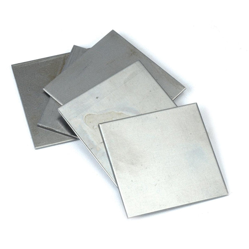 GRS 001-638 Steel Practice Plates 2" x 2"-Pack of 5 - Otto Frei