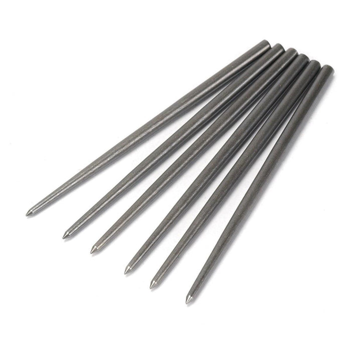 GRS 002-118 Heat Treated 3.3mm x 76mm Hard Steel Points-Pack of 6 - Otto Frei