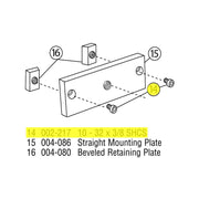 GRS 002-217 Screw 10-32 x 3/8 - Otto Frei