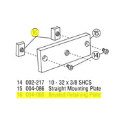 GRS 004-080 Beveled Block - Otto Frei