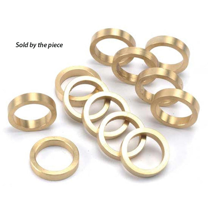 GRS 004-412 Brass Square Edge Practice Ring - Otto Frei