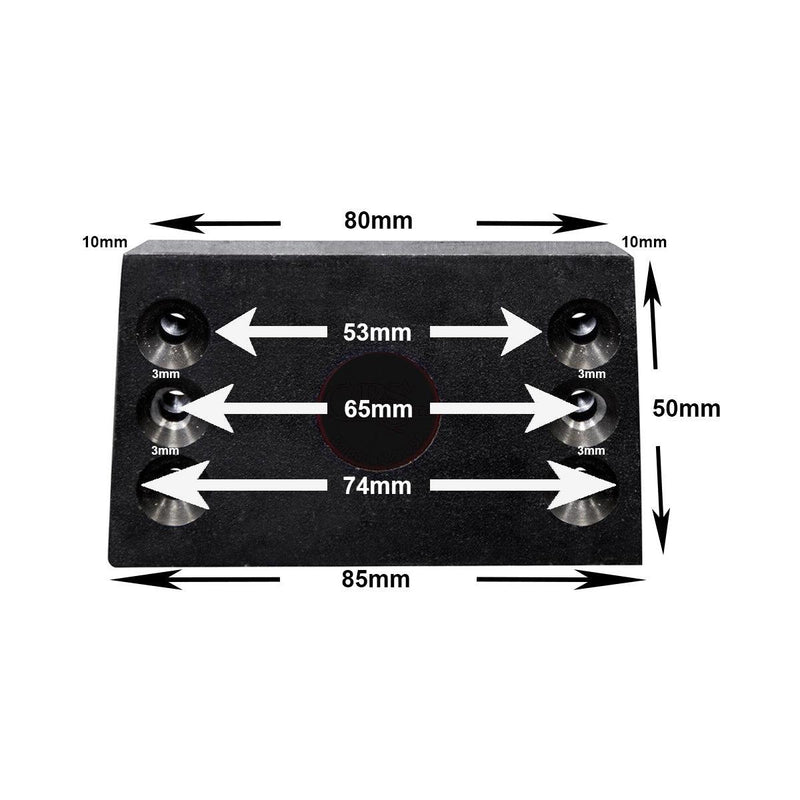 GRS 004-557 Fixed Mounting Plate - Otto Frei