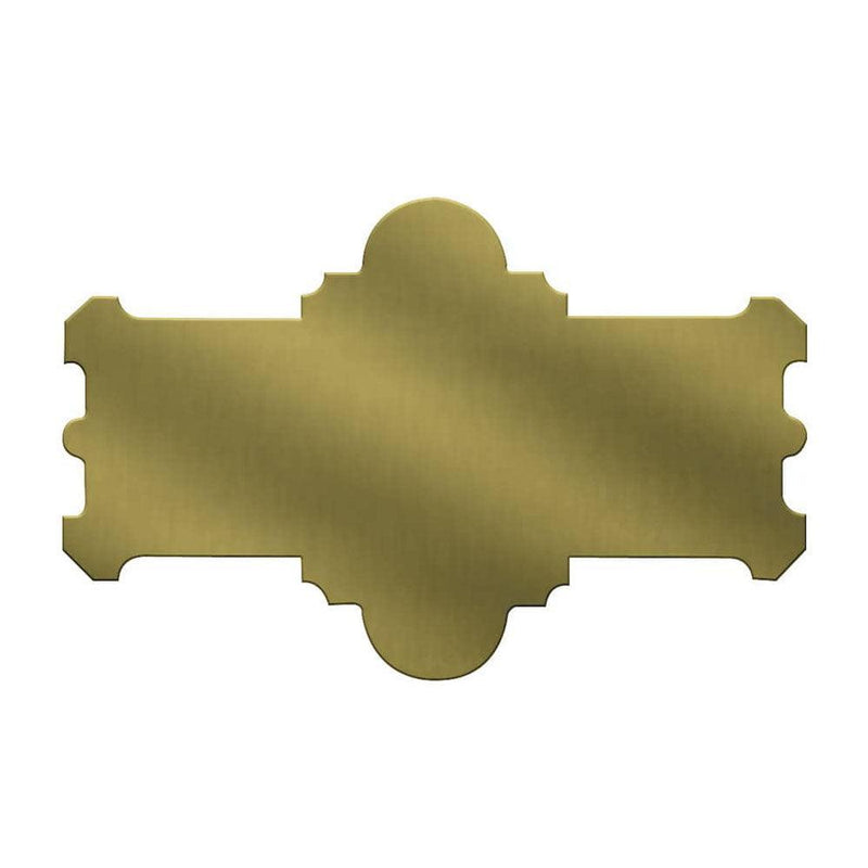 GRS 011-350 Heavy Brass Nameplates - Otto Frei