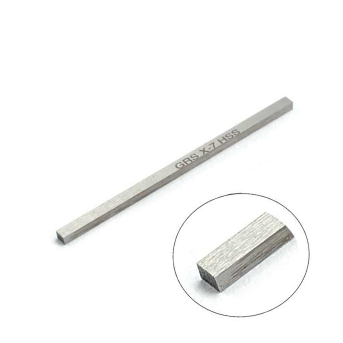 GRS X-7 HSS Graver Blank 2.35mm Square | GRS — Otto Frei