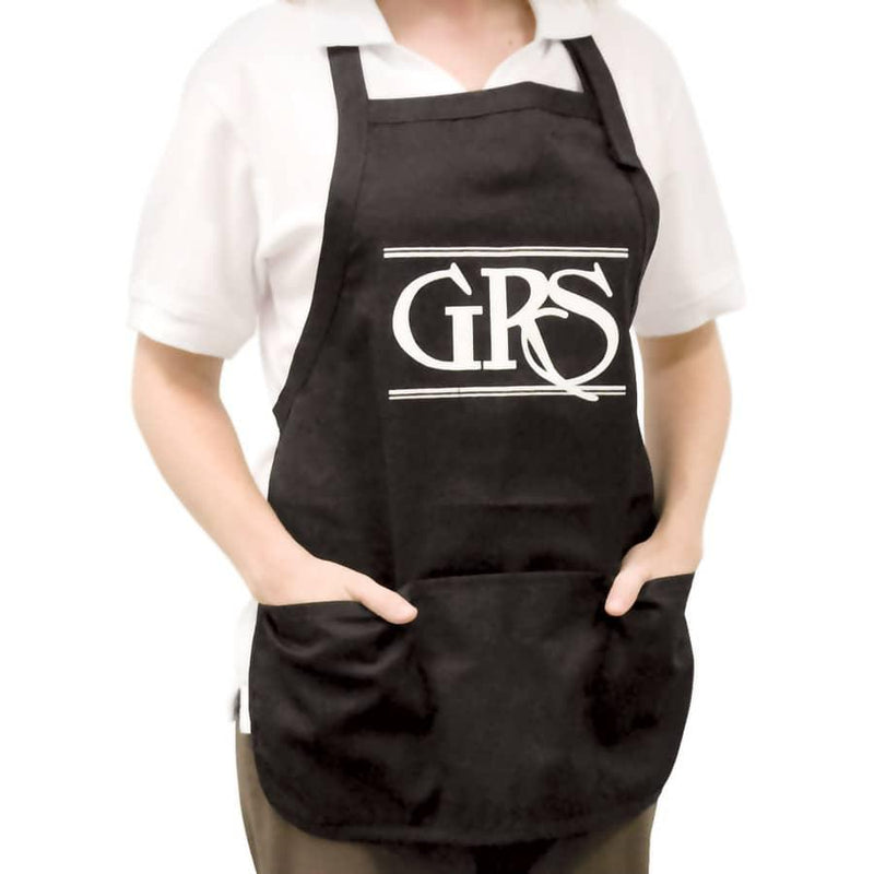 GRS 022-516 Black Apron - Otto Frei