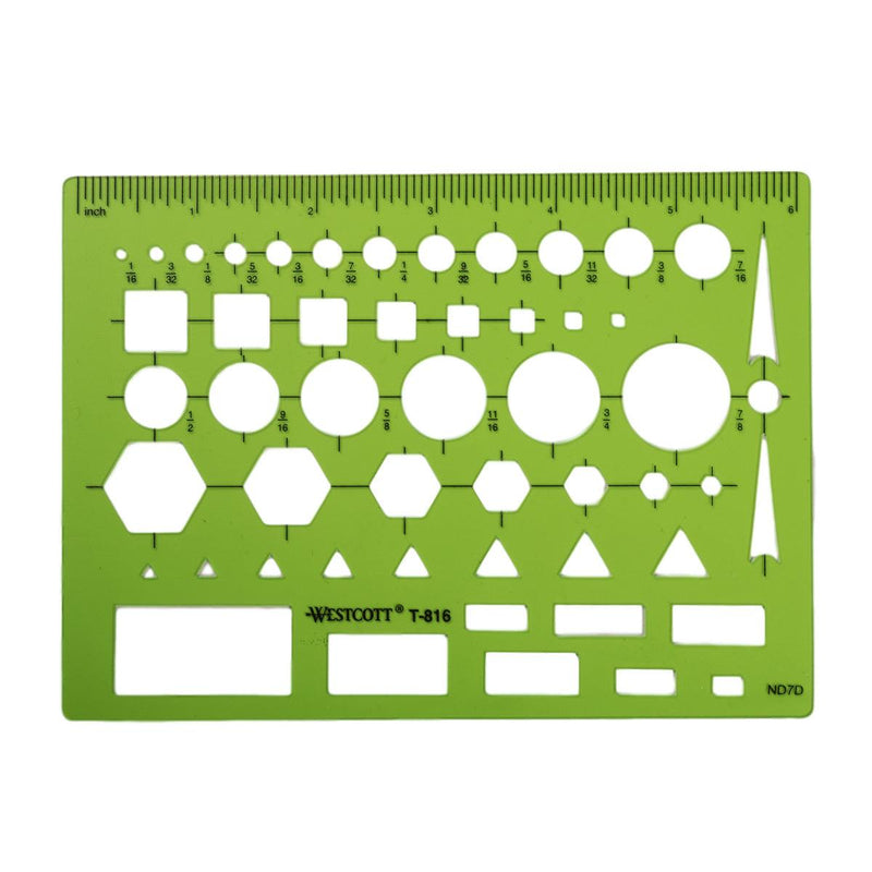 GRS 022-890 Geometric Template - Otto Frei