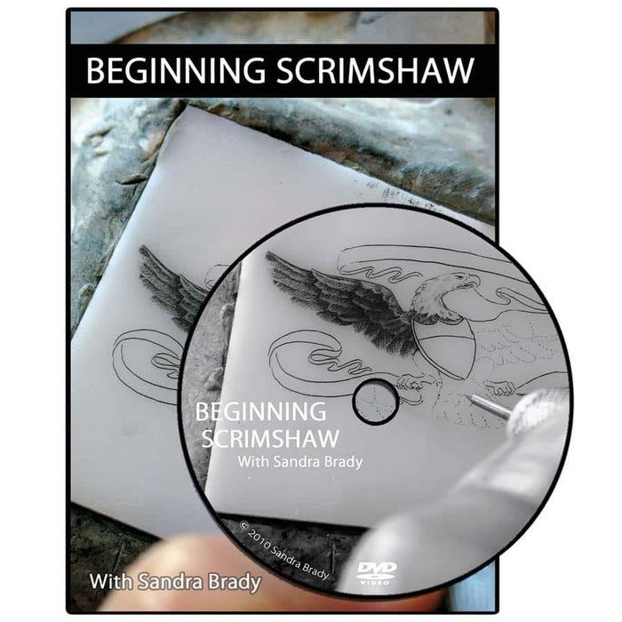 GRS 023-104 Beginning Scrimshaw DVD with Sandra Brady - Otto Frei