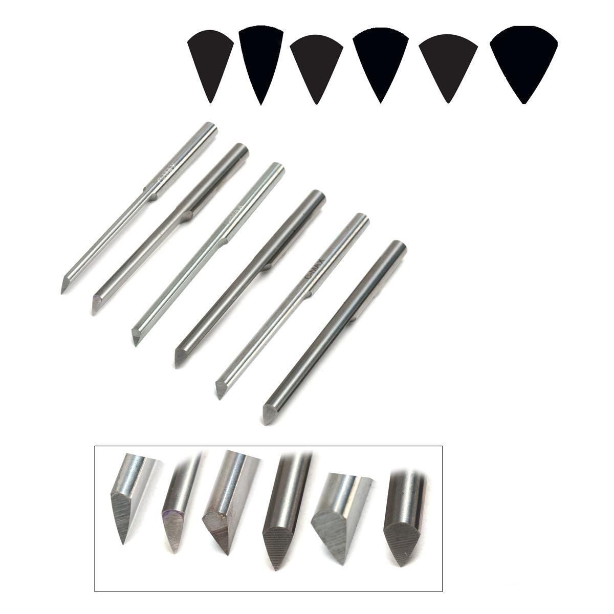 GRS C-Max Carbide Onglette Gravers 1/8