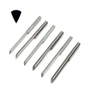 GRS C-Max Carbide 1/8" Round Shank Onglette Gravers-Sizes 0 to 5 - Otto Frei