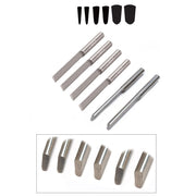 GRS C-Max Carbide 1/8" Shank Tapered Round Gravers-#50 to #56 - Otto Frei