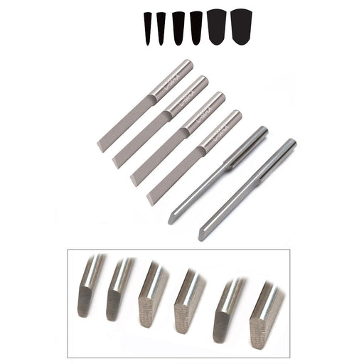 GRS C-Max Carbide 1/8" Shank Tapered Round Gravers-#50 to #56 - Otto Frei