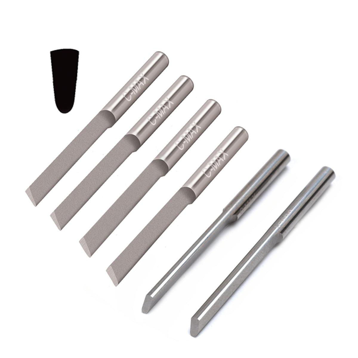GRS C-Max Carbide Tapered Round Gravers, #50–#56 | GRS — Otto Frei