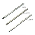 Burins GRS en acier Glensteel à tige carrée de 2,35 mm × 70 mm de long – carrés, plats et ébauches - Carré