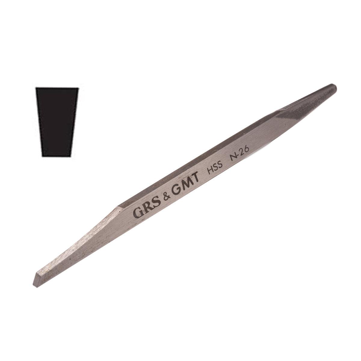 Gmt Gravers GRS NTG Pre-Shaped Flat Gravers, Sizes #36–#49 | GRS — Otto Frei