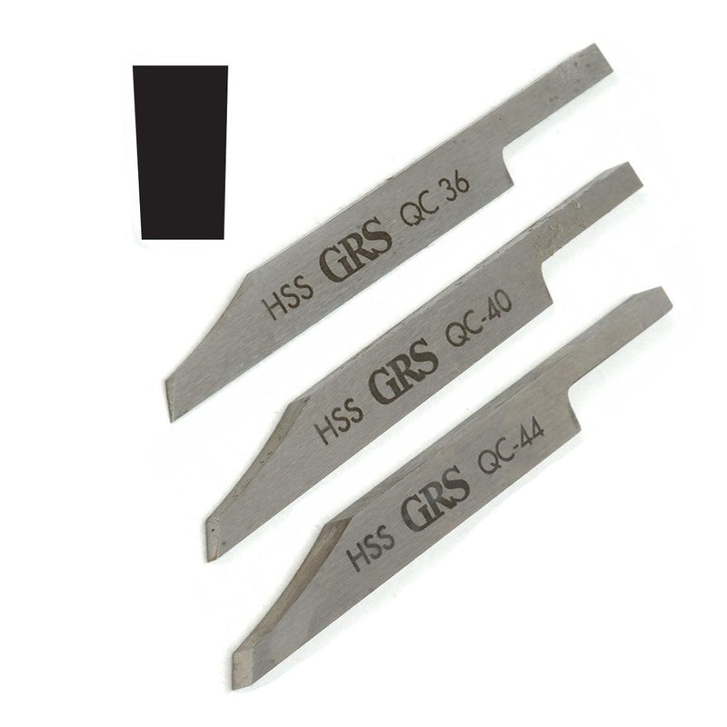 GRS Pre Cut QC HSS Flat Gravers-36 to 49 - Otto Frei