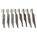 Bulini a coltello GRS Pre-Cut QC in HSS - misure da 0 a 7 - 22 (QC-K2, 2.2mm)