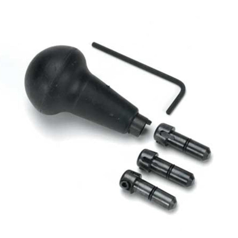 GRS Quick Change "QC" Hand Graver Handle-with 3 QC Holders - Otto Frei