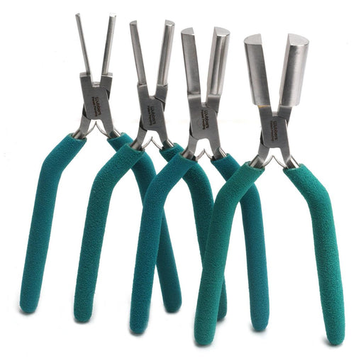 Half Round Mandrel Wubbers Pliers Kit of 4 - Otto Frei
