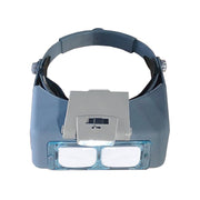 Headband Magnifier Light with Velcro Strips - Otto Frei