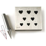 Heart Bezel Block-Large 14mm to 21mm 8 Holes 17 Degree - Otto Frei