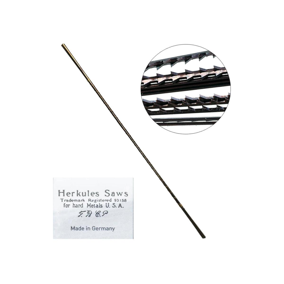 Lot De 12 Lames De Scie Herkules 3/0 Pour Bijoutiers - Outils De Découpe Métal | Matériel De Joaillerie Pro