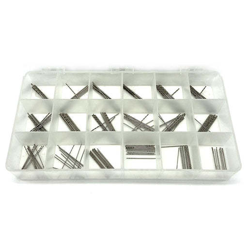 High Speed Steel Twist Drill Kit 216 Pcs. 0.53mm To 1.07mm (#75-#58) In Plastic Box - Otto Frei