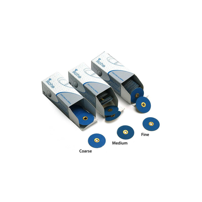 Ikohe Blue Zircon 7/8" Snap-On Discs - Otto Frei