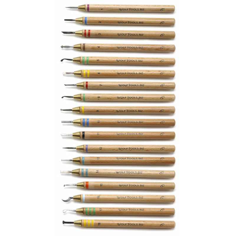 Individual Wolf's Precision Wax Carvers - Otto Frei