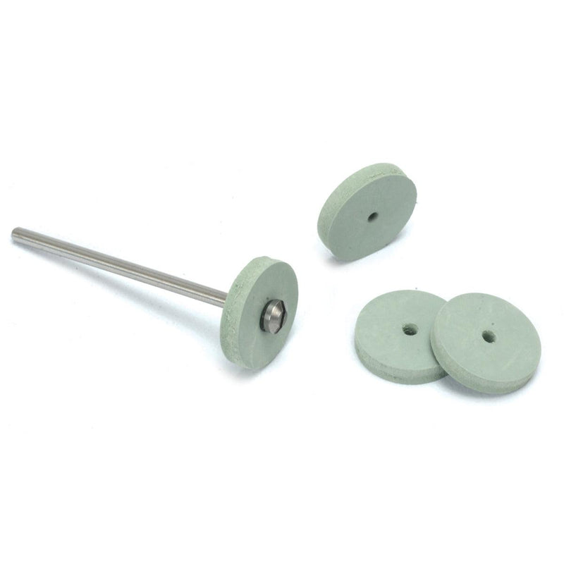 Italian Green All-In-One Square Edge Polishing Wheels - Otto Frei