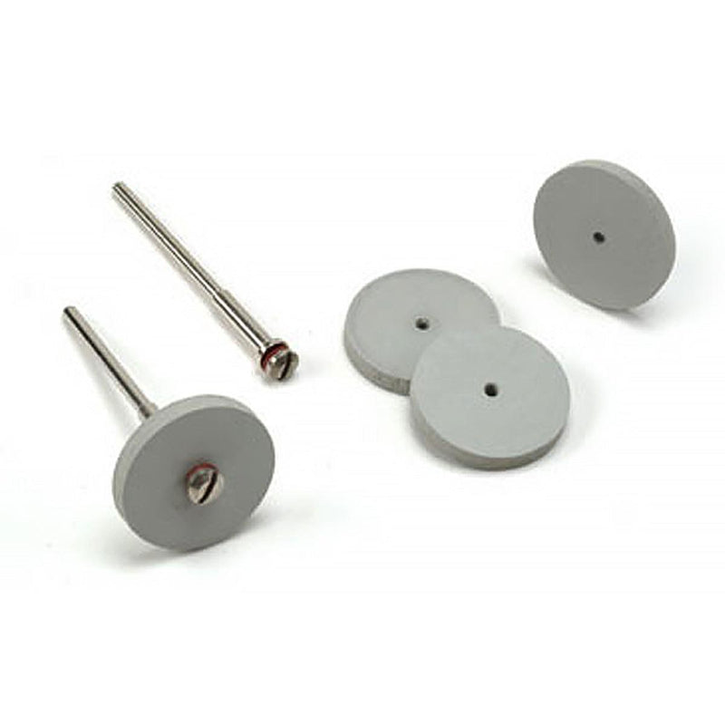 Italian White Hi Glaze Square Edge Polishing Wheel - Otto Frei