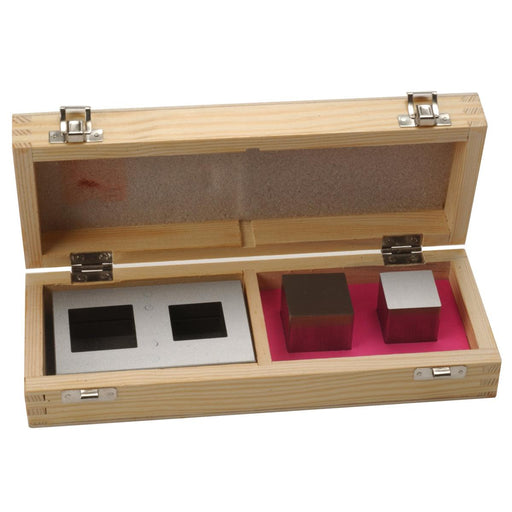 Jumbo Square Shaped Set of 2 Disc Cutters in Wood Box - Otto Frei